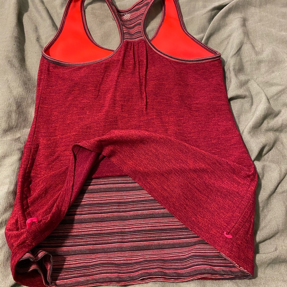 Pink Athleta tank - Picture 7 of 8